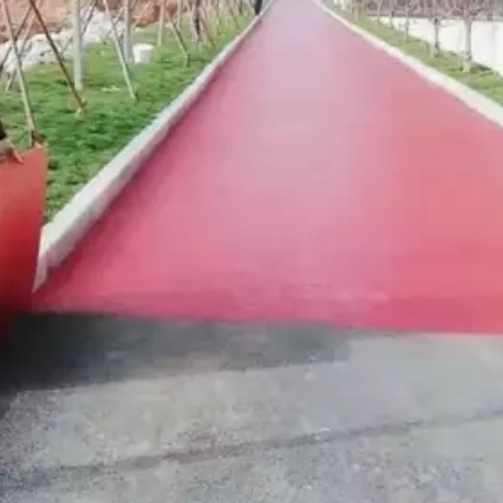 海南藏族​ 彩色路面喷涂翻新是一种低成本